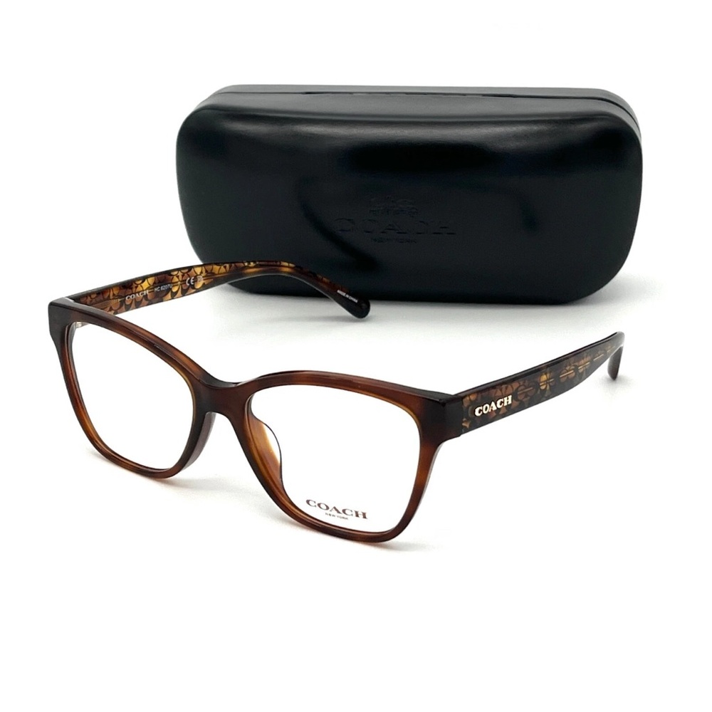 Coach Brown Glasses with Classic Design